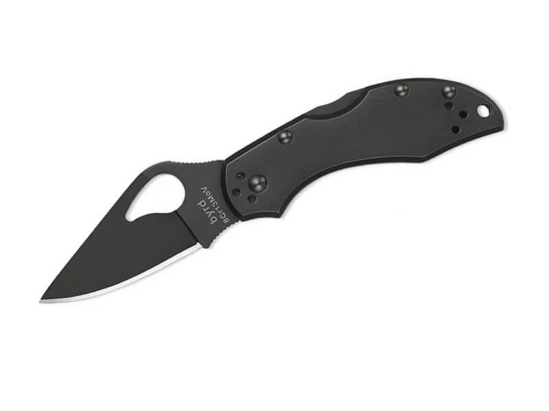 Couteau pliant Spyderco BYRD Robin 2 lame noire 8.5cm