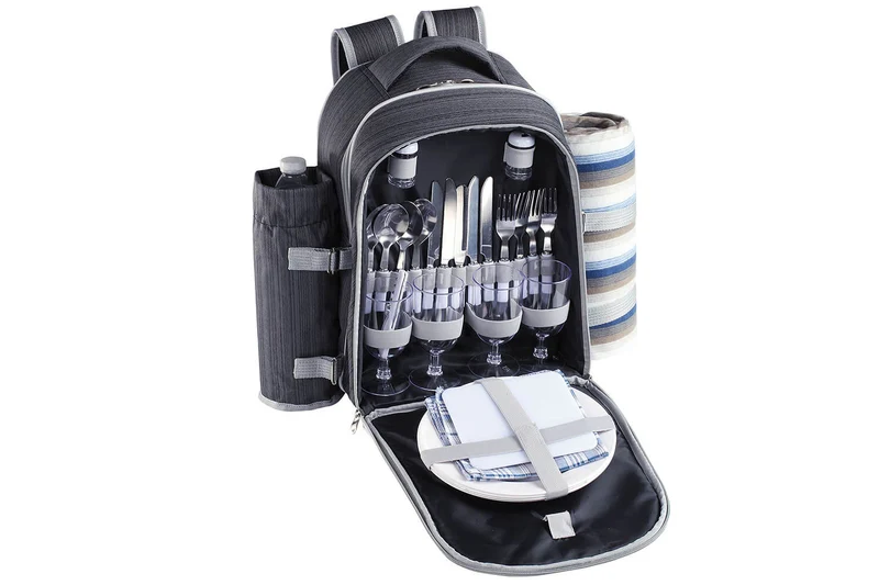 Sac à dos isotherme Be Nomad pique nique 4 personnes avec plaid