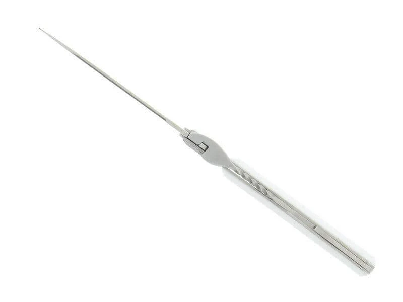 Couteau pliant Actilam T3 lame forgée manche corian blanc 11cm