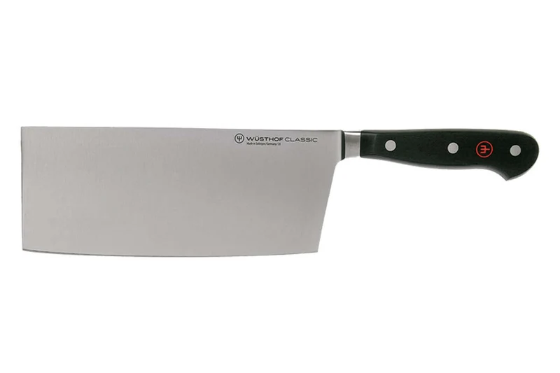 Bloc cuisine 4 pièces Wusthof Classic forgés - 3 couteaux + 1 fusil et une paire de ciseaux