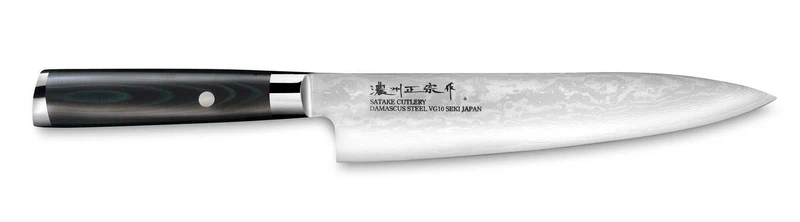 Couteau de chef japonais Satake Cutlery Helios 20cm damas 69 couches