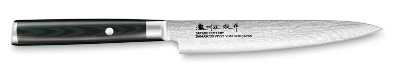 Couteau universel japonais Satake Cutlery Helios 15cm damas 69 couches