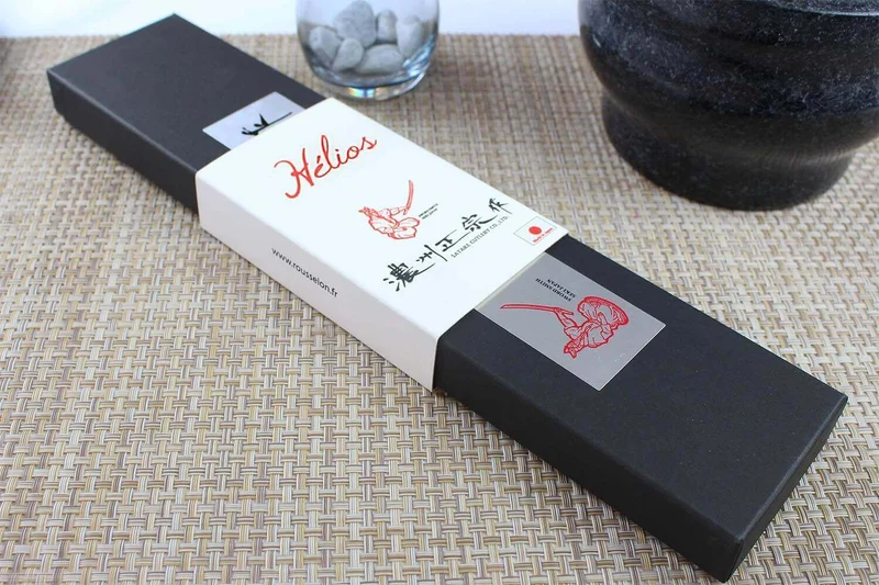 Couteau universel japonais Satake Cutlery Helios 15cm damas 69 couches