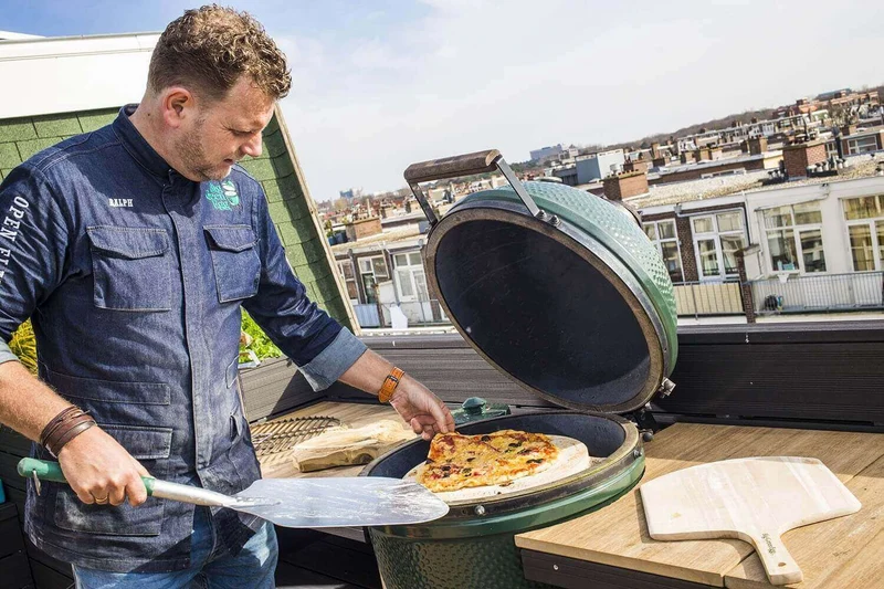 Pierre de cuisson en céramique pour barbecue Big Green Egg MiniMax, Small et Medium