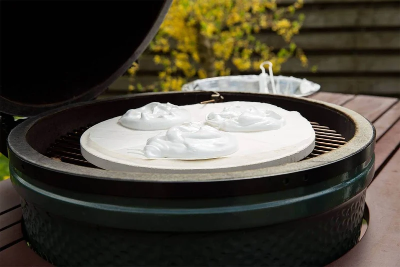 Pierre de cuisson en céramique pour barbecue Big Green Egg MiniMax, Small et Medium
