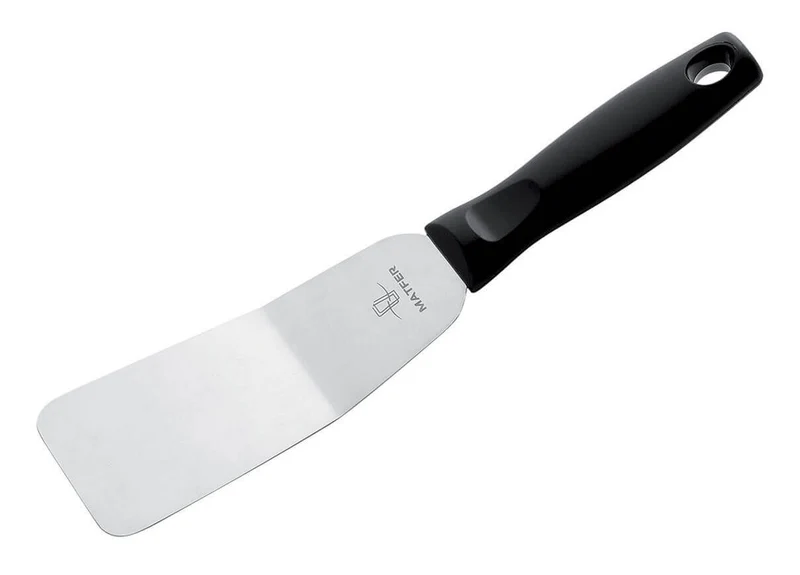 Pelle de cuisine coudée Matfer acier inox souple 15cm