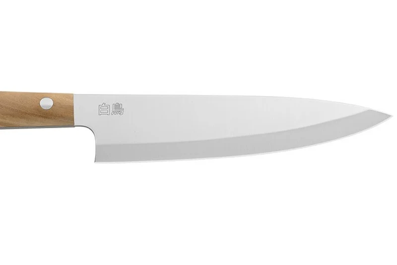 Couteau de chef Due Cigni Hakucho 17cm manche olivier