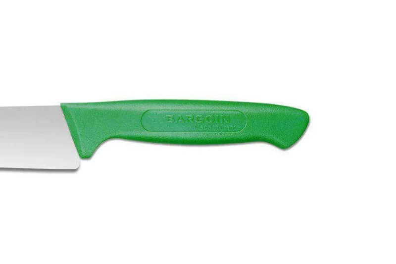 Couteau de chef Bargoin Creative Chef 20cm manche surmoulé vert