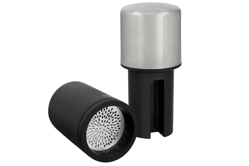 Moulin à épices Microplane 2 en 1 - Râper et stocker