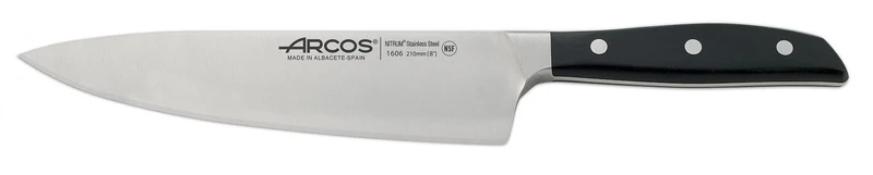 Couteau de chef forgé Arcos Manhattan 21cm tranchant extrême