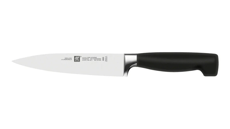 Bloc couteaux bois naturel 7 pièces Zwilling Four Star lames forgées