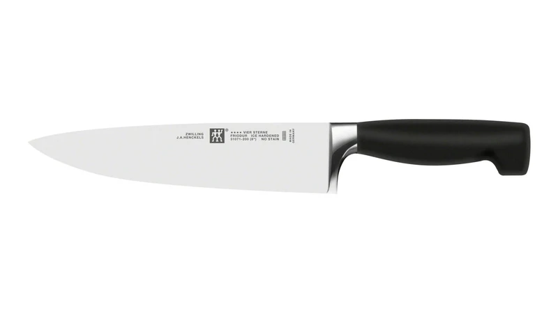 Bloc couteaux bois naturel 7 pièces Zwilling Four Star lames forgées