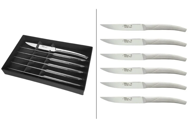 Coffret 6 couteaux de table forgés monobloc Le Thiers Goyon-Chazeau
