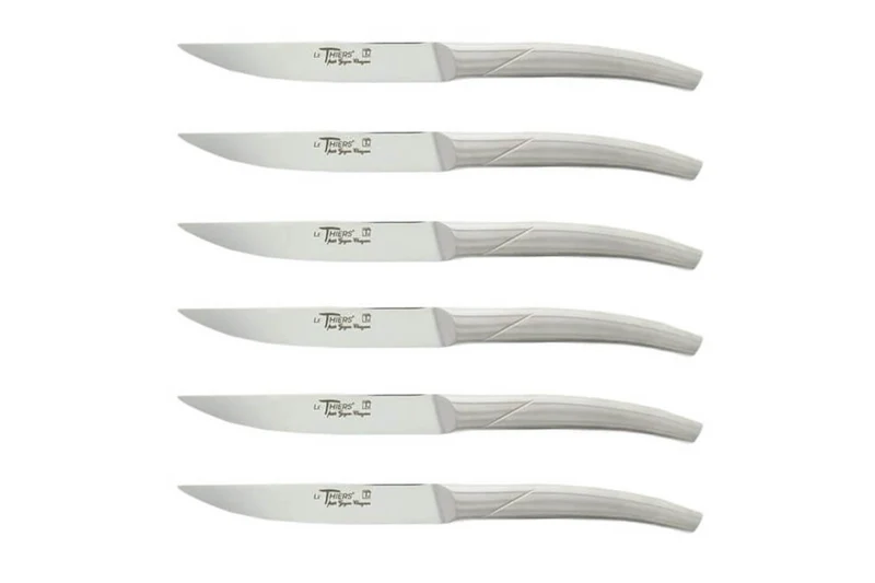 Coffret 6 couteaux de table forgés monobloc Le Thiers Goyon-Chazeau
