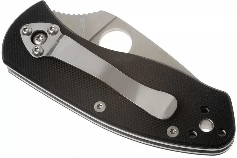 Couteau de poche Spyderco Ambitious C148GP manche en G10 9,1cm