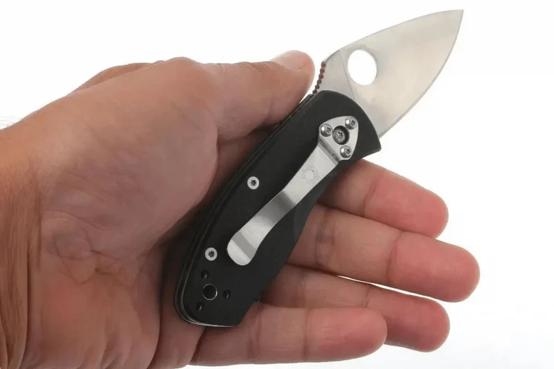 Couteau de poche Spyderco Ambitious C148GP manche en G10 9,1cm