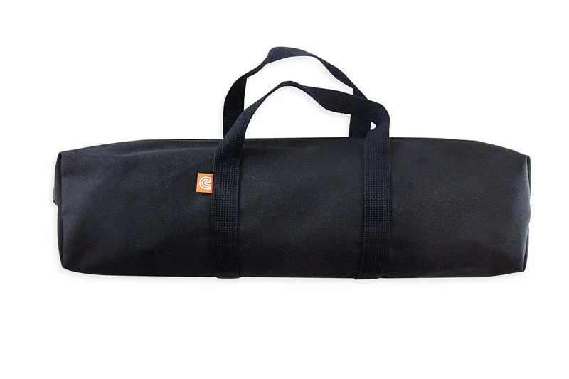 Trousse vide CHEF ROLL haut de gamme pour 10 couteaux et ustensiles - Noir