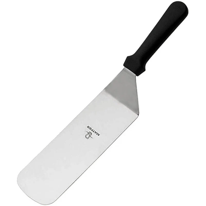 Pelle coudée professionnelle Matfer acier inox semi-flexible 20cm