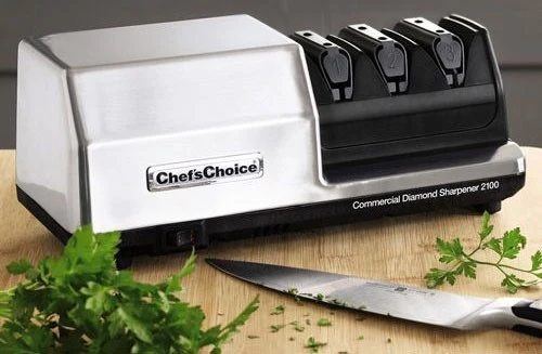 Aiguiseur électrique puissant CHEF'S CHOICE Diamond Sharpener 2100 pour professionnels