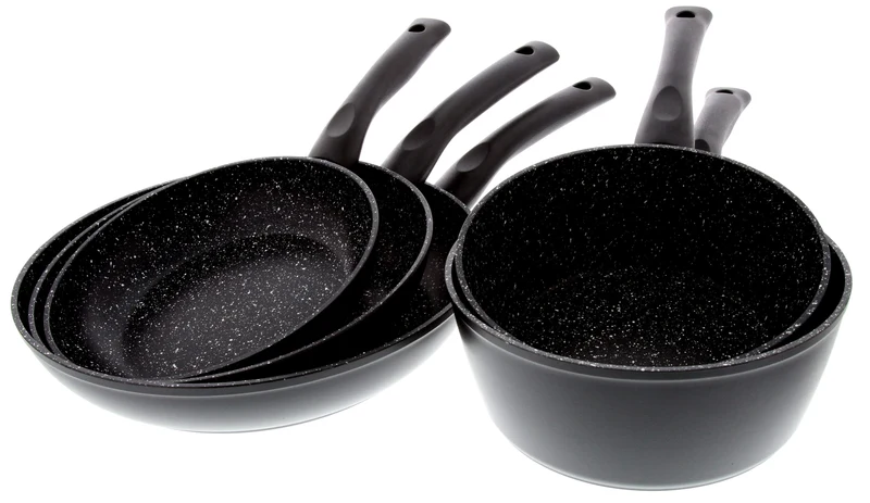 Batterie de cuisine aluminium forgé Pradel Excellence 5 pièces tous feux/ induction