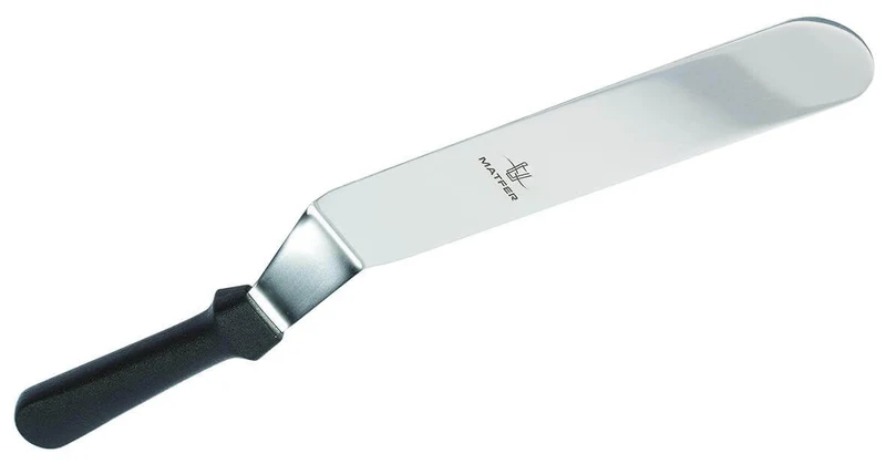 Spatule coudée professionnelle Matfer acier inox flexible 26cm