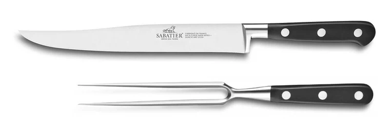 Coffret SABATIER Idéal Inox 100% forgé français 1 couteau + 1 fourchette