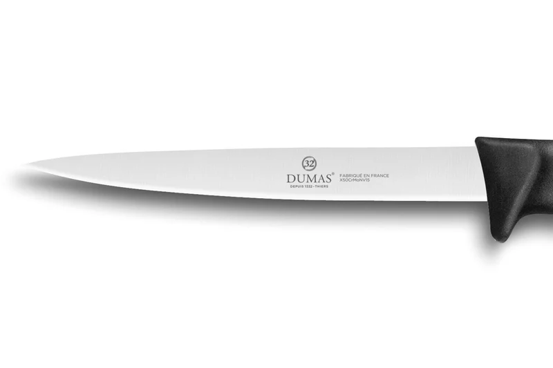 Couteau filet de sole 32 Dumas Thermo Black lame flexible 18cm