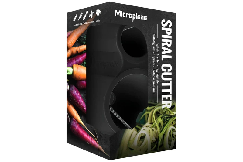 Taille légumes Microplane noir - Spaghettis de légumes