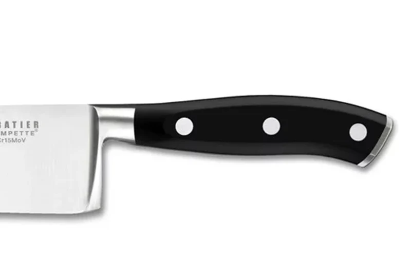 Couteau de chef Sabatier Trompette Vulcano 25cm 3 rivets