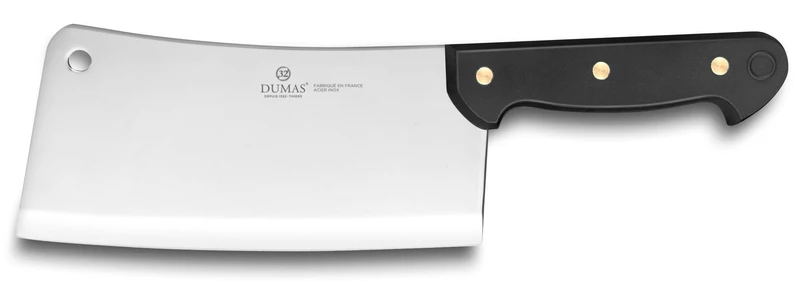 Couperet 32 Dumas 19cm 500g manche 3 rivets