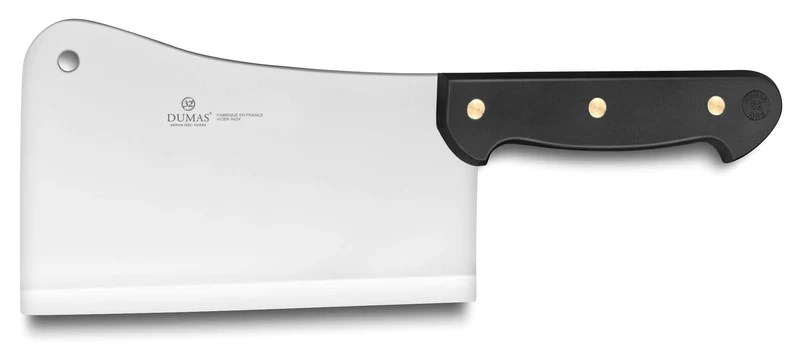 Couperet 32 Dumas 19cm 750g manche 3 rivets
