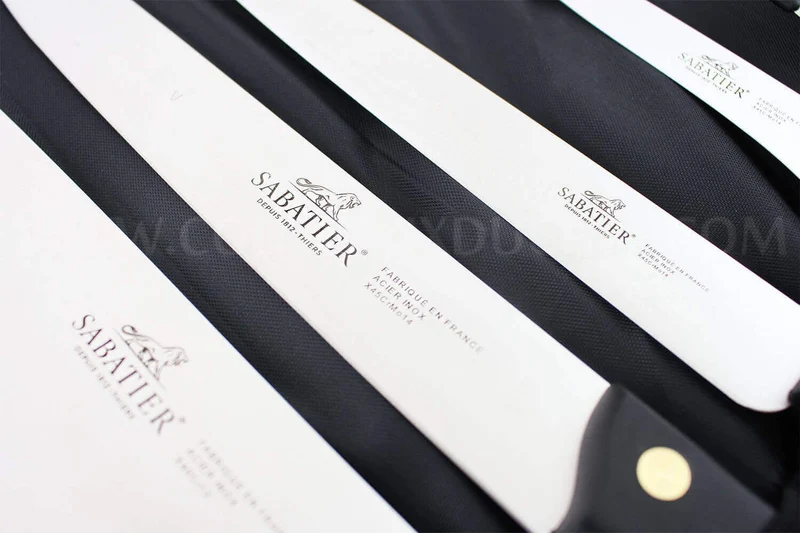 Malette de 5 couteaux Sabatier Cuisine d'Aujourd'hui fabriqués en France