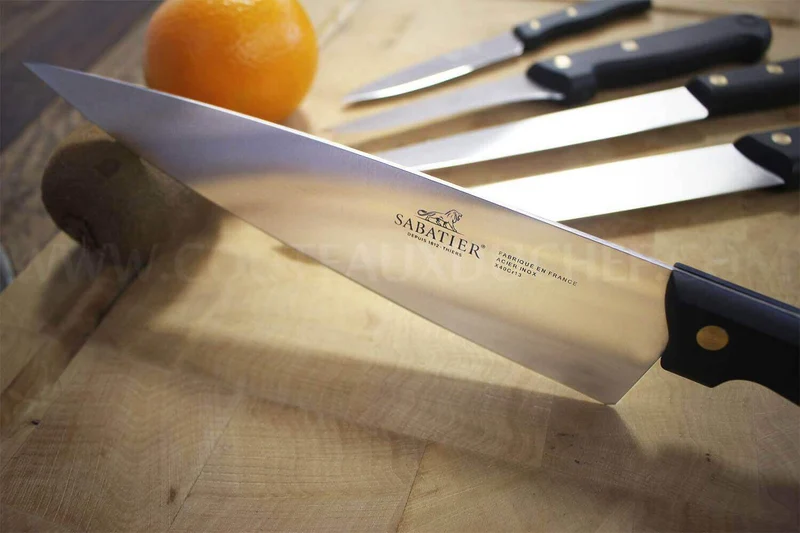 Malette de 5 couteaux Sabatier Cuisine d'Aujourd'hui fabriqués en France