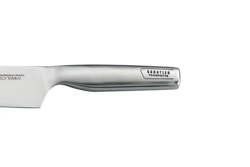 Couteau de chef Sabatier Trompette design Tout Inox 20cm