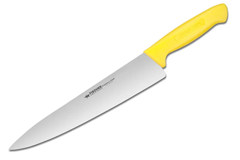 Couteau de chef Bargoin Creative Chef 20cm manche surmoulé jaune