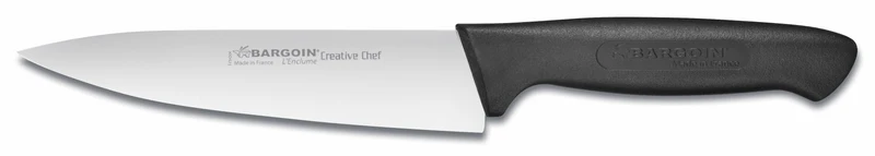 Couteau de chef Bargoin Creative Chef 20cm manche surmoulé noir