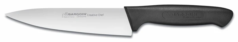 Couteau de chef Bargoin Creative Chef 15cm manche surmoulé noir