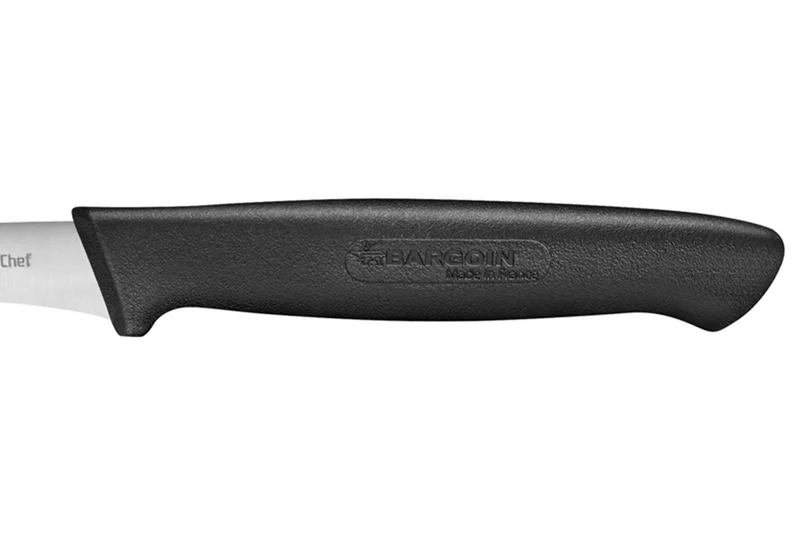 Couteau bec d'oiseau Bargoin Creative Chef 6cm manche surmoulé noir