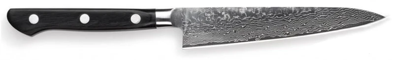 Couteau d'office long japonais Tojiro Damascus Pro 13,5cm acier SGPS haut de gamme