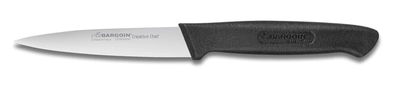 Couteau d'office Bargoin Creative Chef 8cm manche surmoulé noir