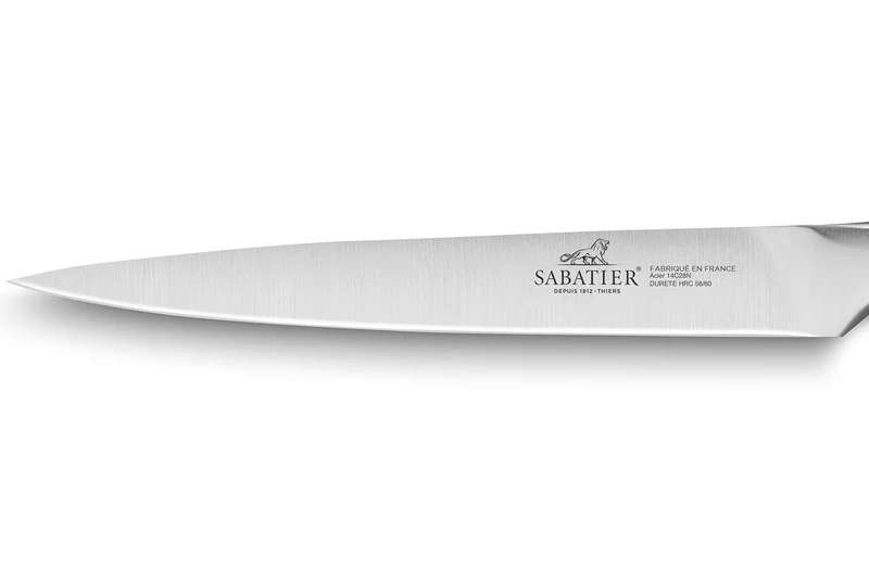 Couteau filet de sole Sabatier Fuso Nitro+ lame flexible Sandvik 20cm tout inox