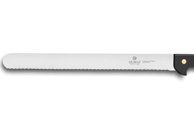Couteau à génoise 32 Dumas Affil inox 28cm manche 3 rivets