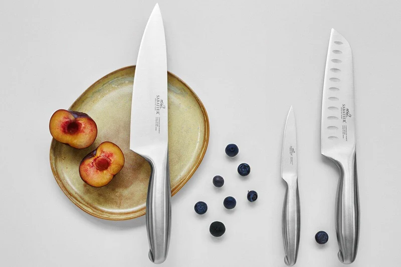 Couteau de chef Sabatier Fuso Nitro+ lame Sandvik 15cm tout inox