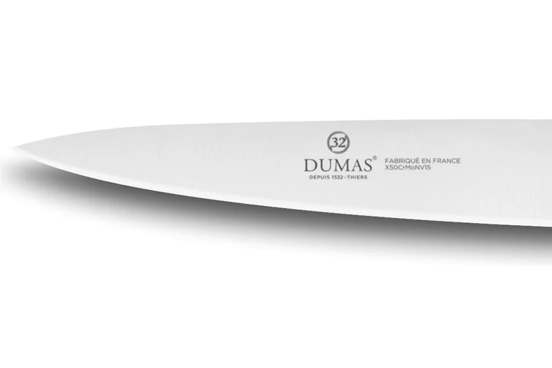 Couteau à saigner 32 Dumas Affil inox 15cm manche 3 rivets