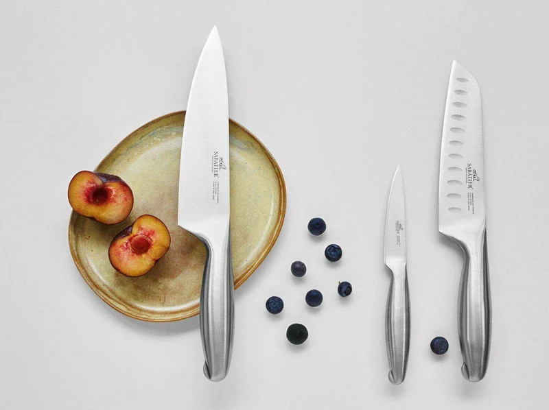 Couteau de chef Sabatier Fuso Nitro+ lame Sandvik 20cm tout inox
