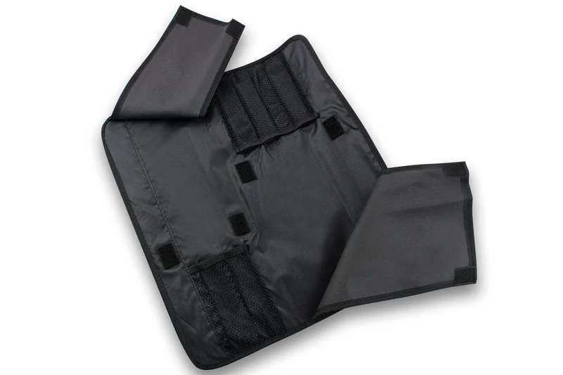 Trousse de cuisinier vide Sabatier 5 emplacements en nylon noir rigide