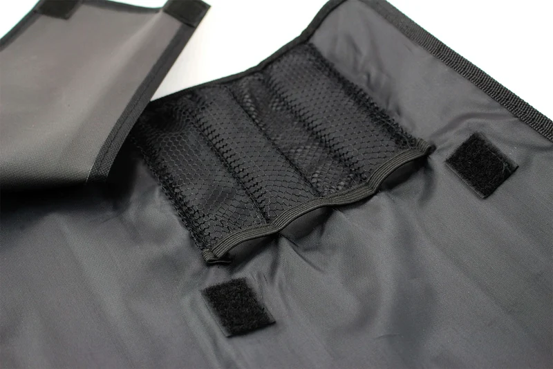 Trousse de cuisinier vide Sabatier 5 emplacements en nylon noir rigide