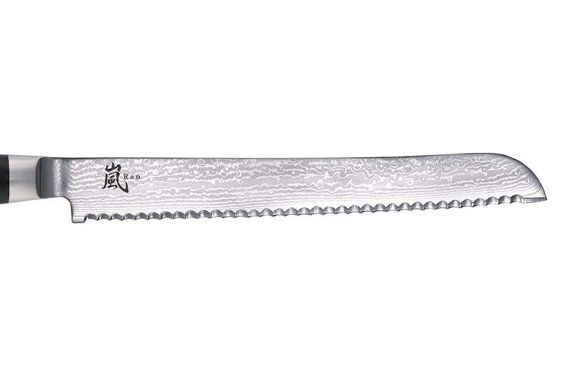 Couteau à pain japonais Yaxell RAN lame dentelée 23cm 69 couches