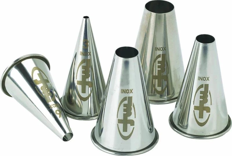 Boîte de 6 douilles unies inox Mallard Ferrière (diamètre 2 à 14mm) qualité professionnelle
