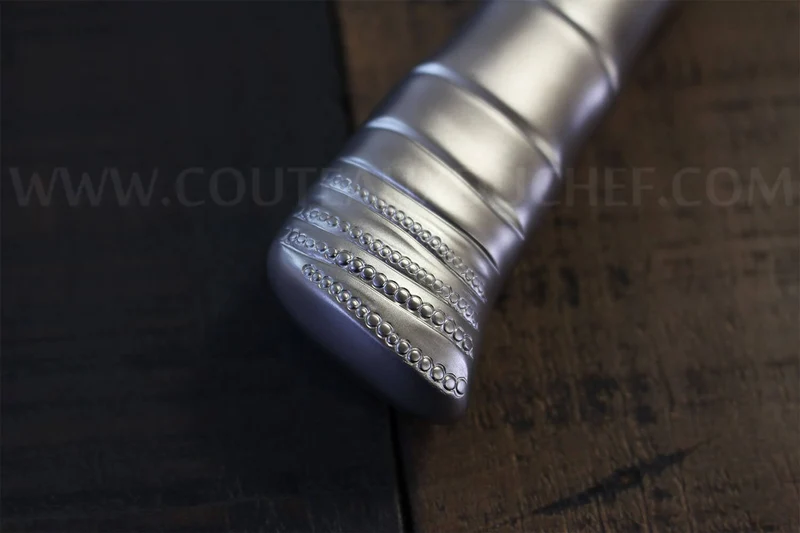 Couteau santoku japonais Tamahagane Bamboo Kyoto lame 17.5cm acier Damas VG5